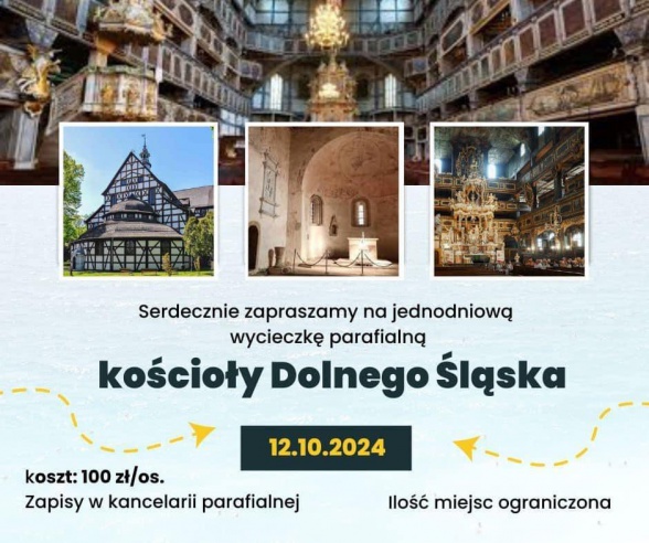 Wycieczka – „Kościoły Dolnego Śląska”